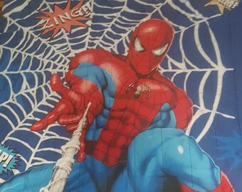Spider man blanket and travel cuddly combo