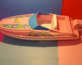 vintage barbie boat