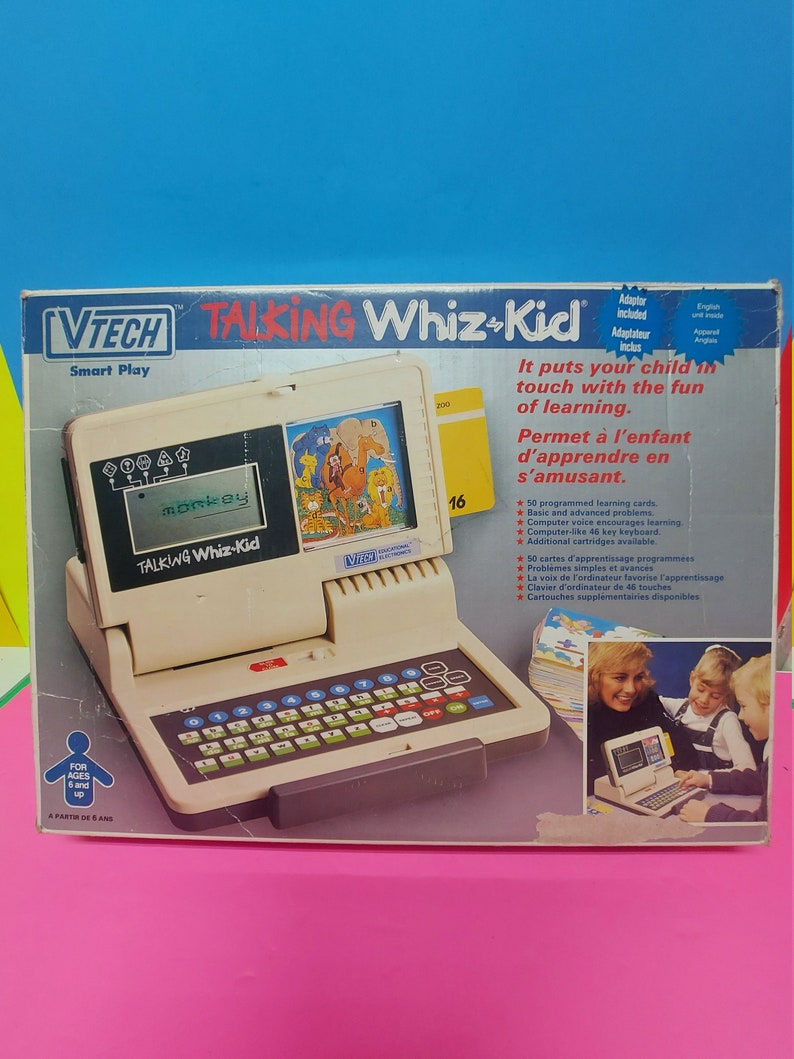 1986 Vtech Talking Whiz Game | Etsy