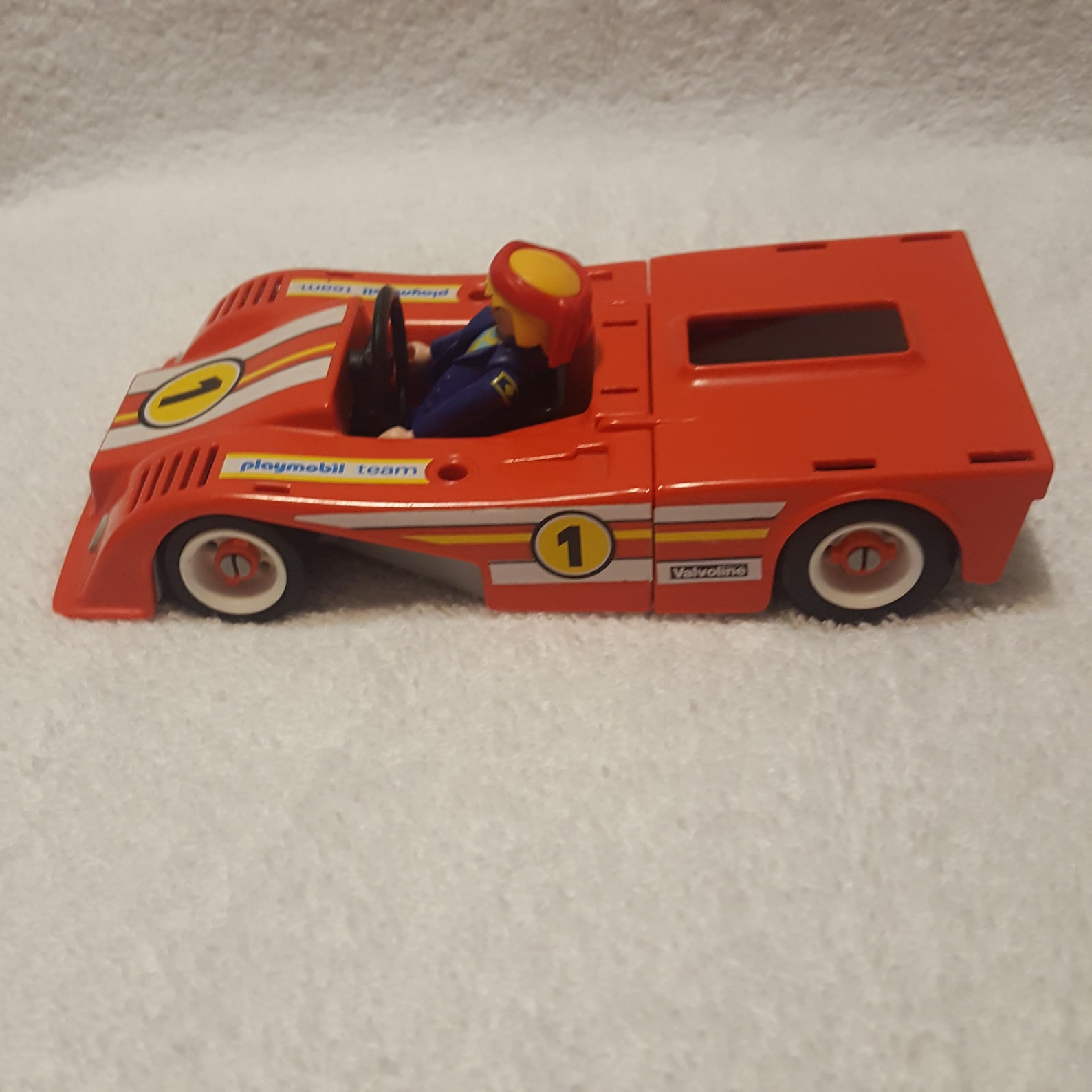 Vintage 1979 Playmobil Red Formula 1 Race Car Etsy