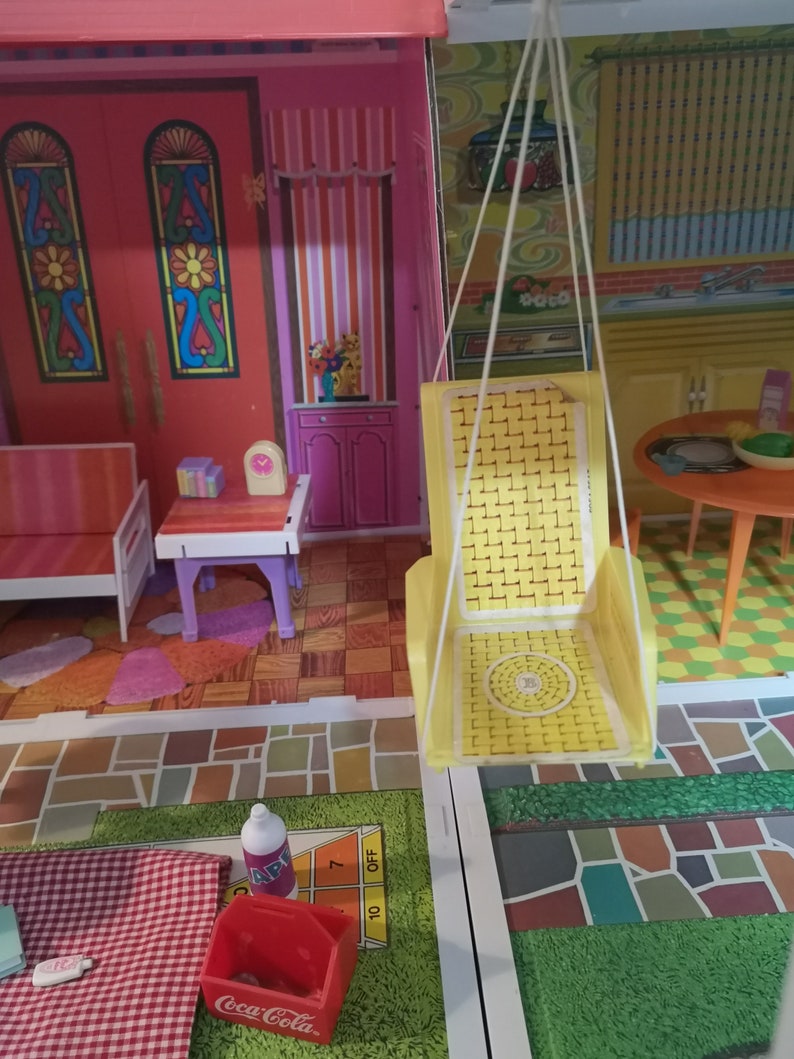 Vintage 1972 Mattel Barbie Surprise House Lot W/ Two Rare Etsy