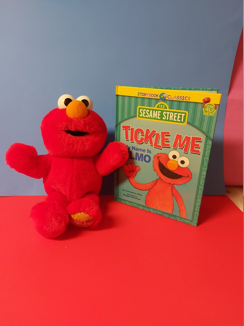 elmo talking plush
