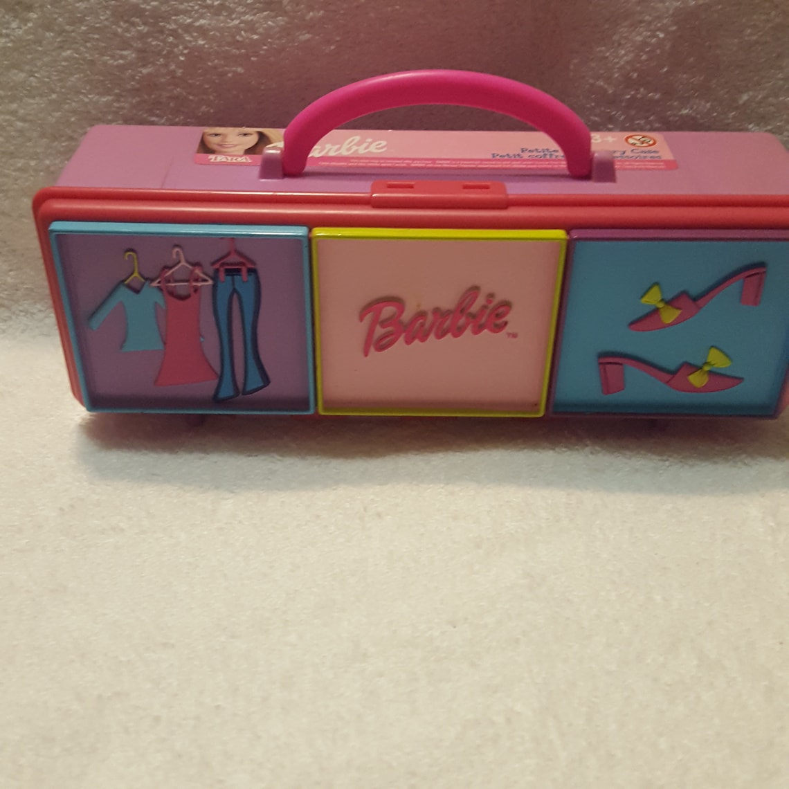 Pink Barbie Doll Fashion Wardrobe Trunk Carrying Case Tara Toy | Etsy