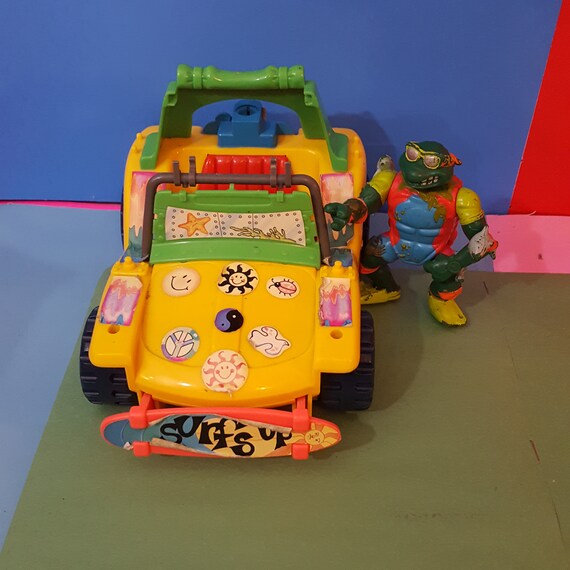 Vintage Teenage Mutant Ninja Turtles Surts Up Dune Buggy And Etsy