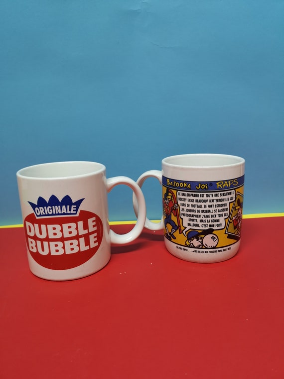 Vintage Dubble Bubble and Bazooka Coffee Mugs Etsy