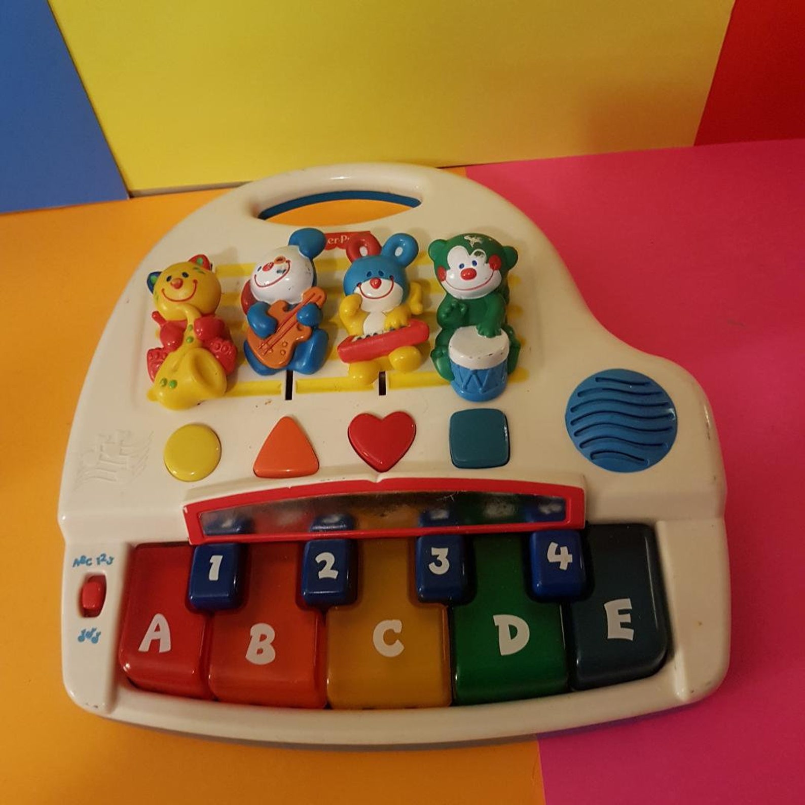 Vintage 2000 Fisher Price Toddler Musical Toy Piano Etsy