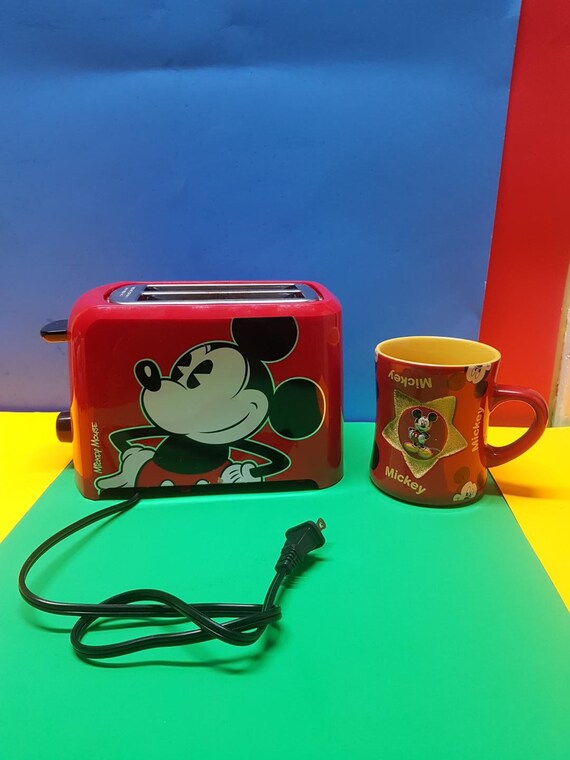 lapso Forma del barco Conquistar disney classic mickey mouse toaster