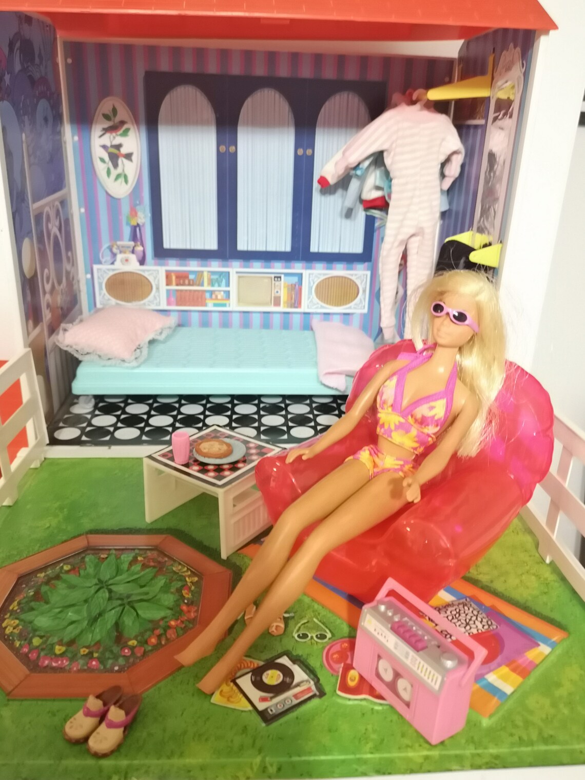 Vintage 1972 Mattel Barbie Surprise House Lot W/ Two Rare Etsy