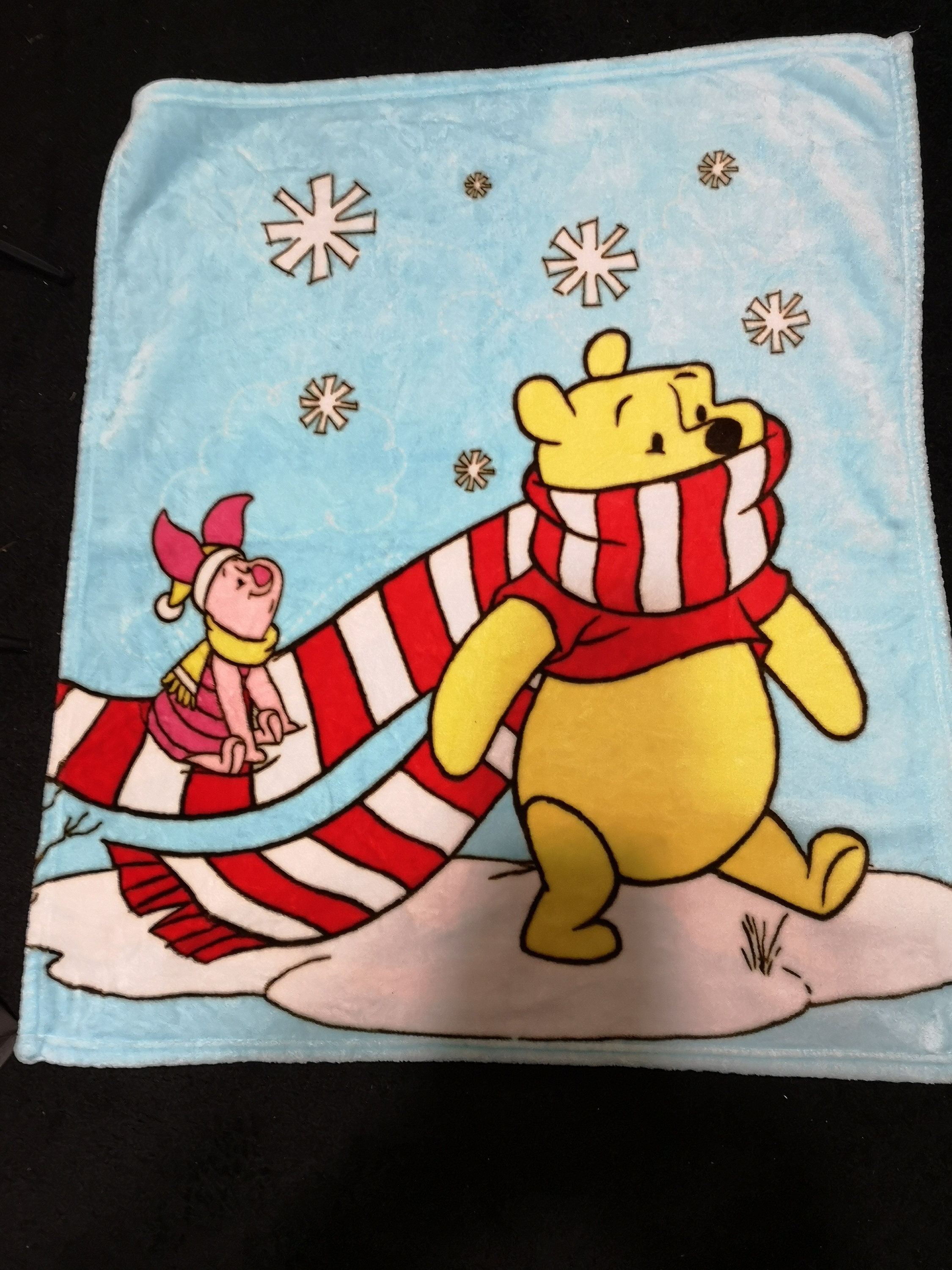 Winnie The Pooh Throw Blanket 35 x 30 Etsy