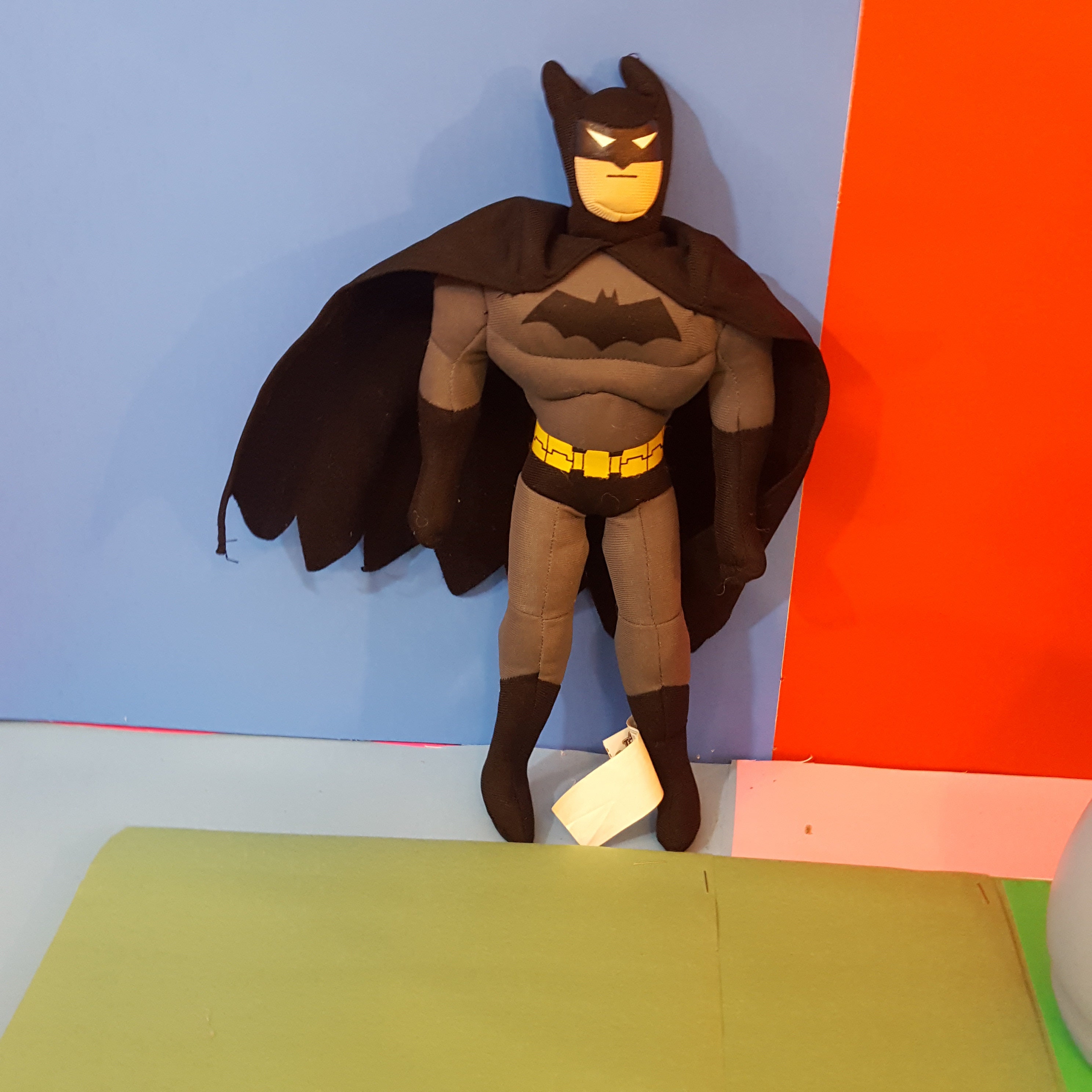 NEW Justice League DC Comics Toy Factory BATMAN Plush 7" toy doll 