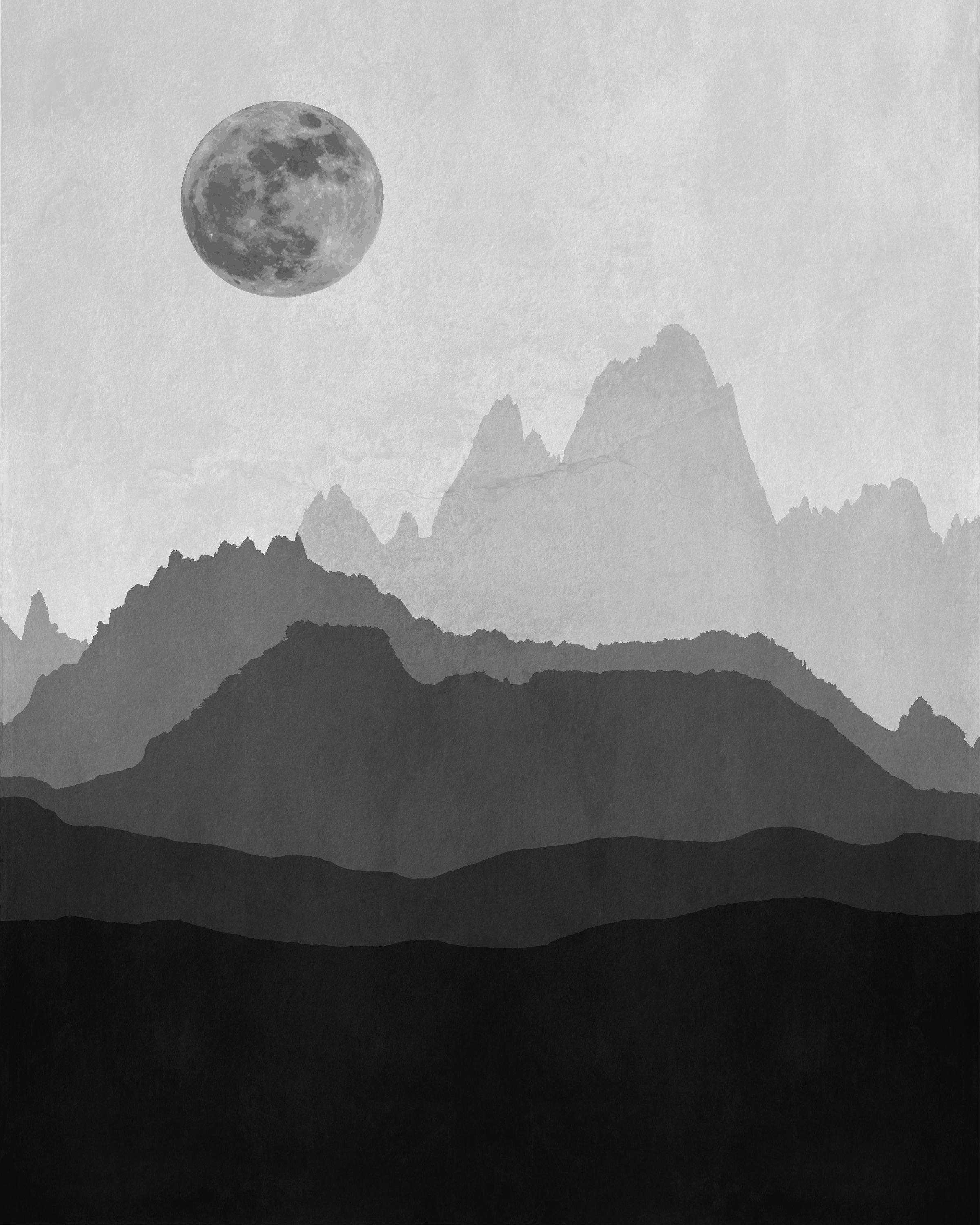 Wall Art Print, Black and White Wall Decor, Black and White Print