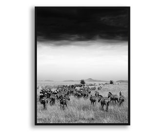 Wall Art Prints, Black and White Wall Decor, Black and White Print, Framed Wall Art, Photography Prints, Black and White Photography, Africa