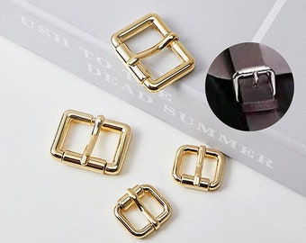 Metal Roller Pin Buckle, 16mm 21mm Inner Width Gold Nickel, Centre Bar Buckle, Pin Buckle, Strap Buckle Metal Buckle