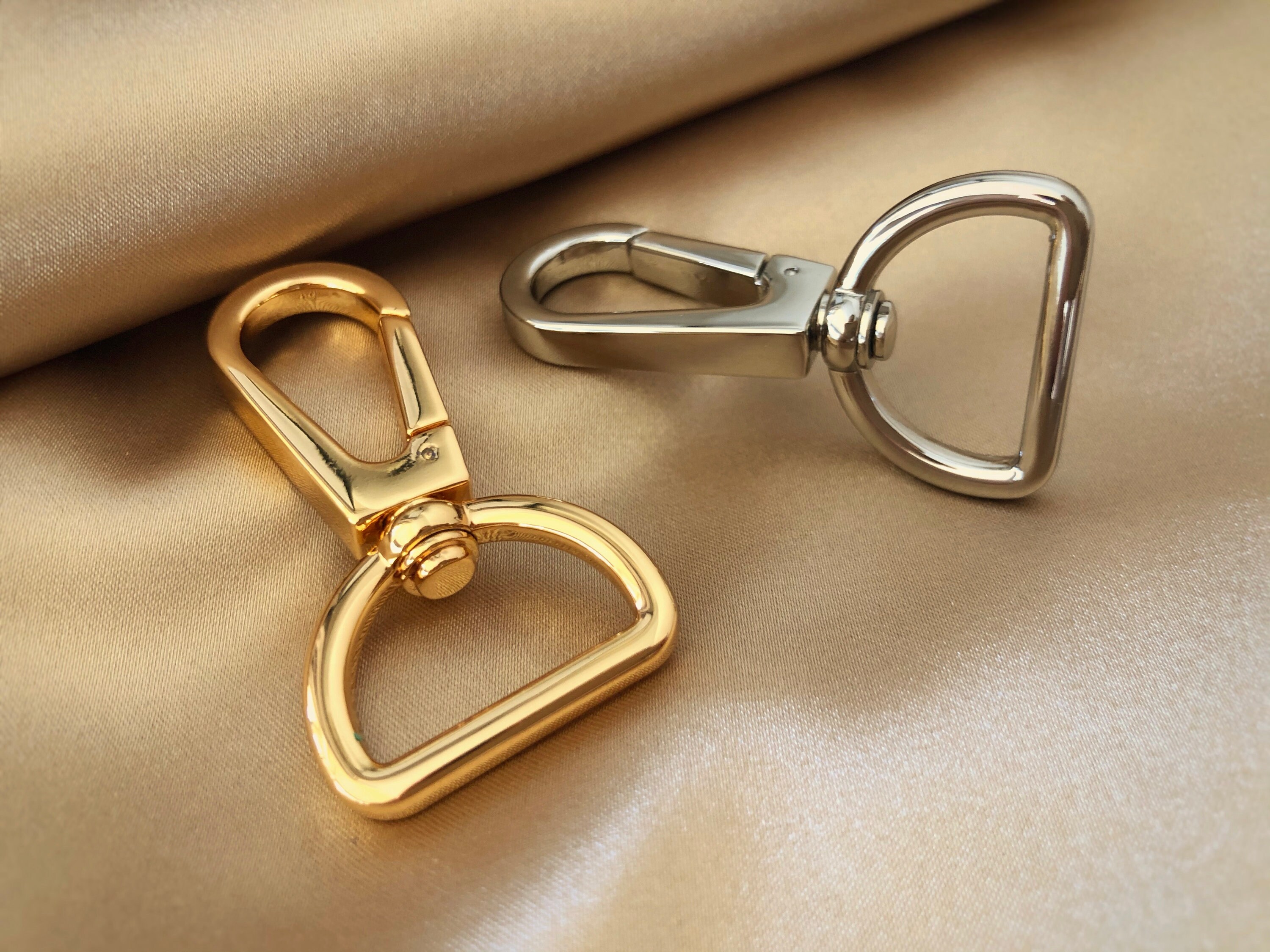 Swivel Clasp Lanyard Clasp With D Ring 21mm Gold or Silver Etsy Australia