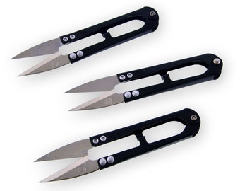 U Shaped Multipurpose Clippers, Sewing, Trimming Mini Craft DIY Scissors