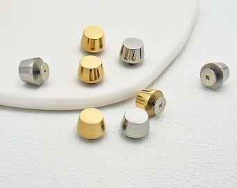 Set of 4 Stainless Steel Screw Bag Feet for Bags and Purses