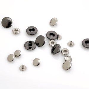 Bronze Snap Buttons Spring Snap Fasteners Studs Snap Buttons