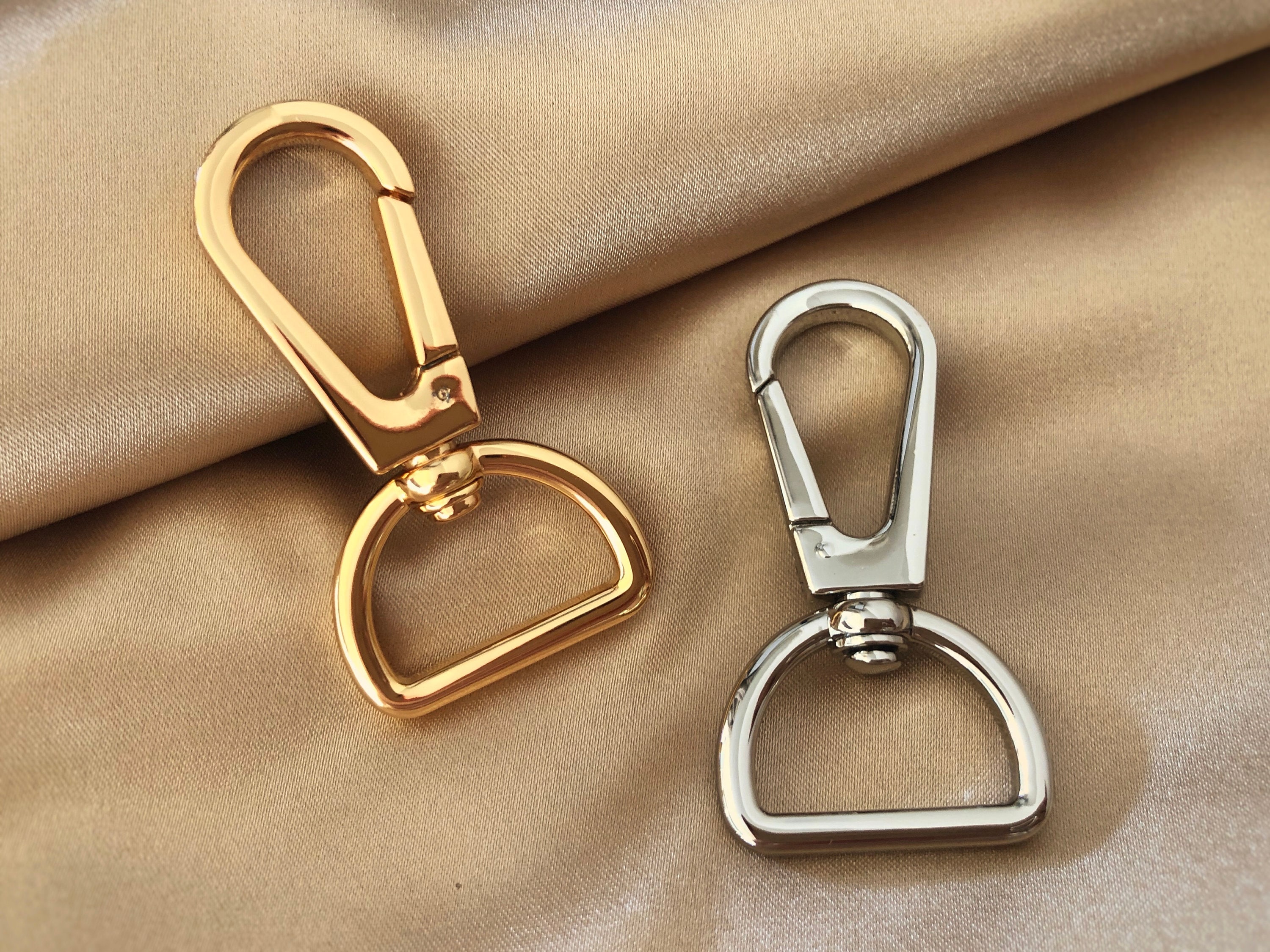 Swivel Clasp Lanyard Clasp With D Ring 21mm Gold or Silver Etsy Australia