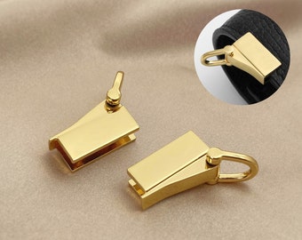Purse Wallet Bag Side Clip Buckle, D Ring Screw Clasp Connector, Chain Strap Connector-24k Gold