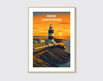Hook fyr, län Wexford, tryck