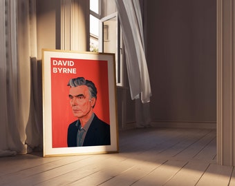 David Byrne Print