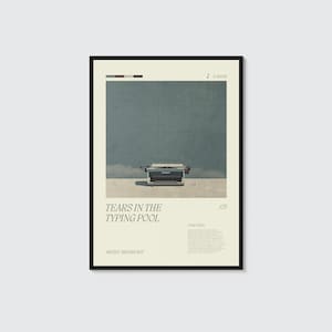 Diffusion des larmes dans la piscine, impression