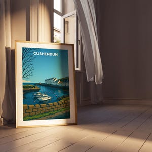 Cushendun, Condado de Antrim, Irlanda del Norte Imprimir