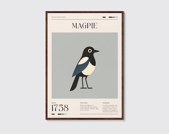 Magpie Print