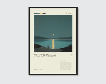 R.E.M. Nightswimming Print