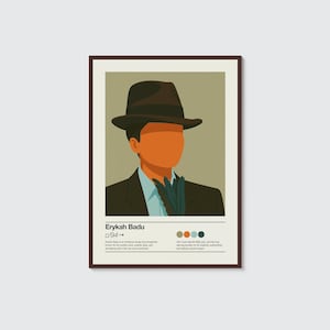 Stampa di Erykah Badu