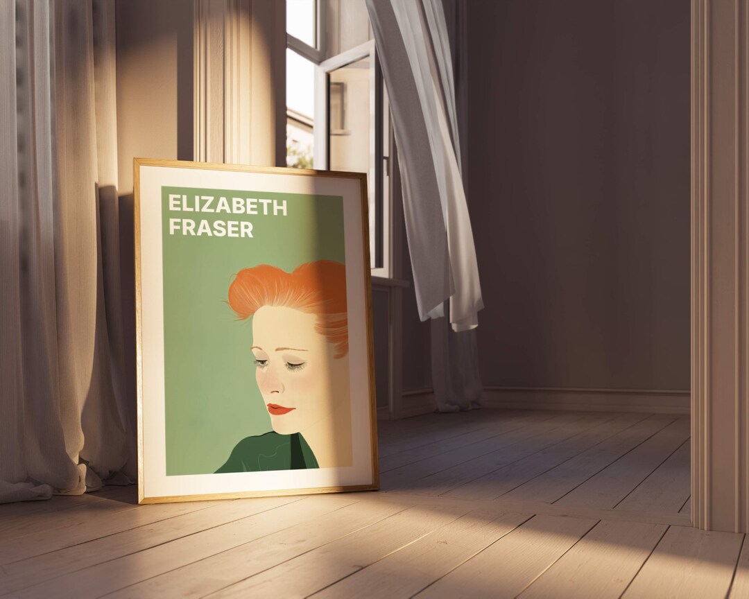 Elizabeth Fraser Druck Etsy.de