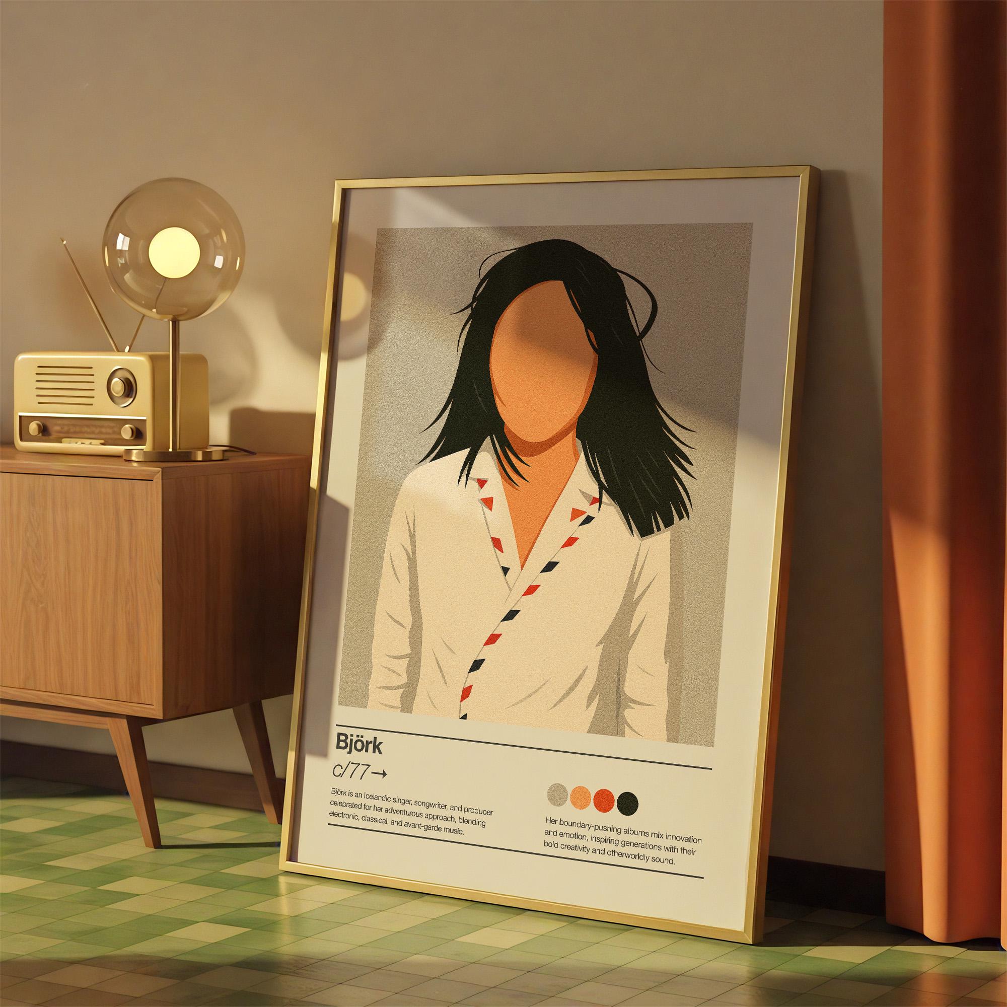 Bjork Vespertine Poster - Etsy