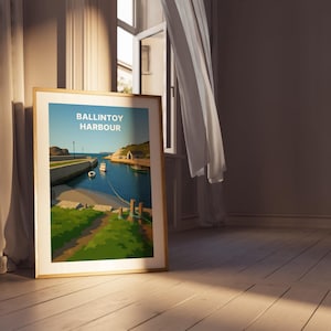 Puerto de Ballintoy, Condado de Antrim, Irlanda del Norte Imprimir