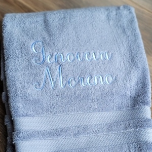 Embroidered JW Baptism Towel, JW baptism towel-Personalized Towel