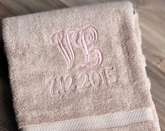 Embroidered JW Baptism Towel, JW baptism towel