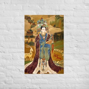 Kaiserin Wu Zetian | Tang Dynastie | Poster aus der Prints Kollektion von Queen Li Jahr der Schlange, Mond-Neujahrsgeschenk