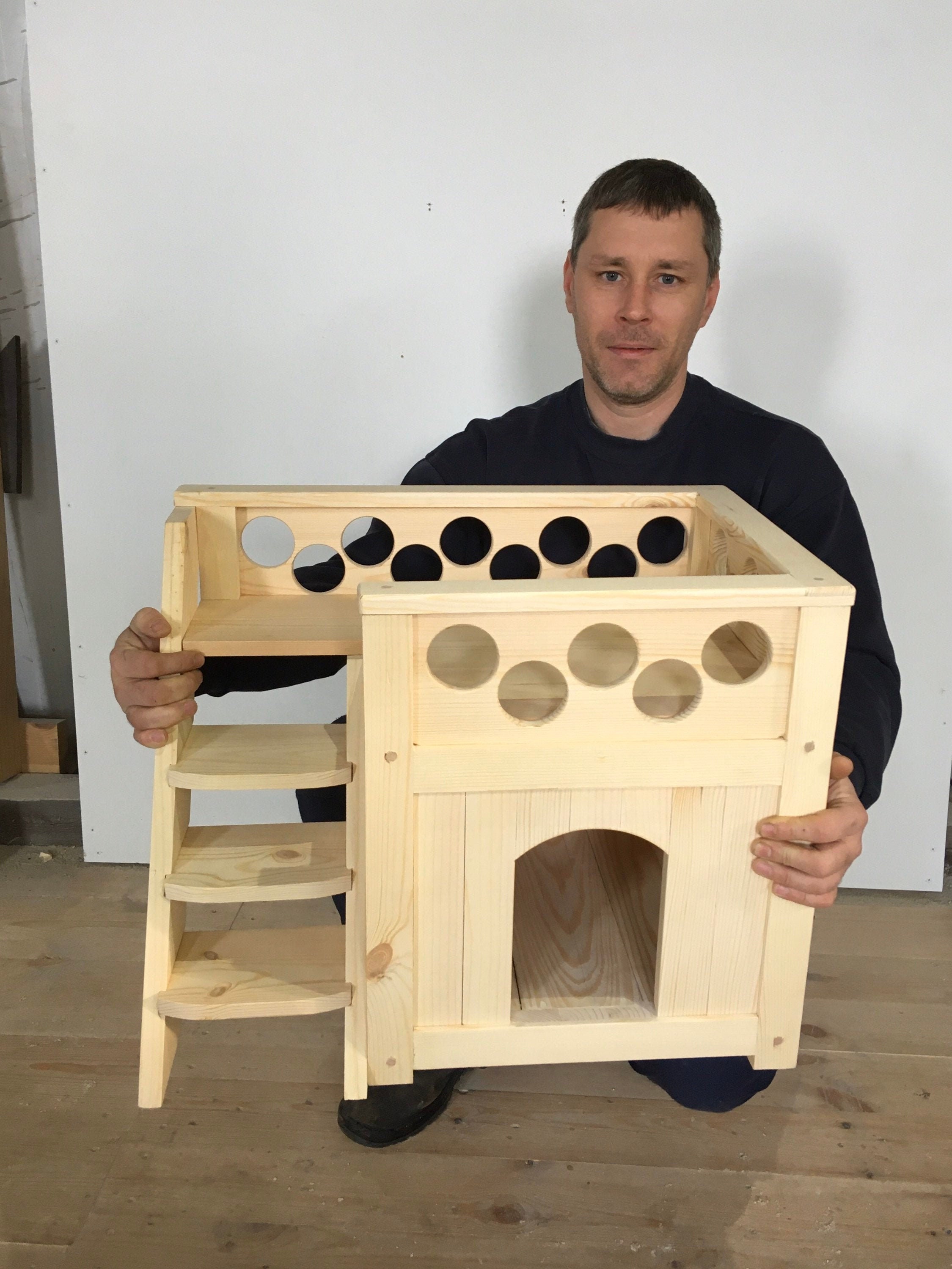 Dog crate Rabbit house indoor Etsy