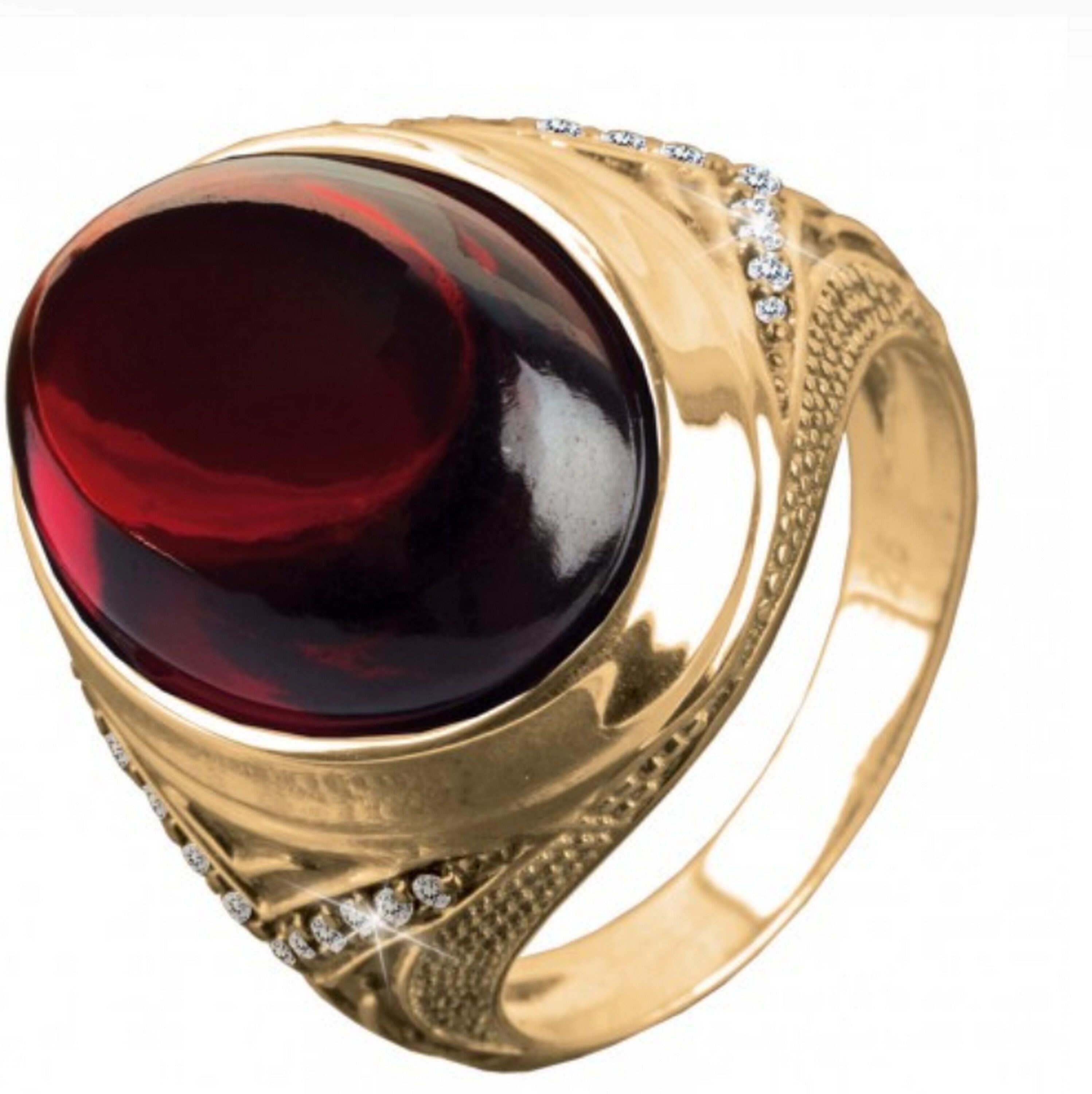 Men Ring Sterling Silver 925 Statement Ring AAA Etsy