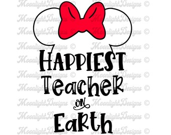 Free Free 332 Disney Teacher Svg SVG PNG EPS DXF File