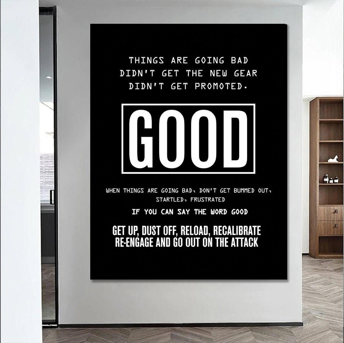 Jocko Willink Jocko Willink Quote Poster Motivation | Etsy