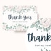Printable PDF Digital Files of THANK YOU Card. 3 Greeting Card Print ...
