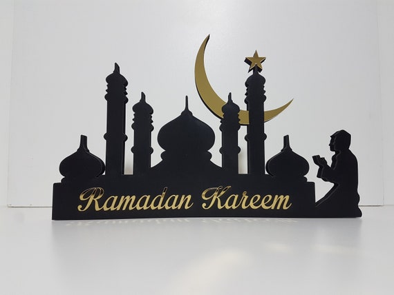 Ramadan Kareem Table Top Decor, Ramadan Decor, Ramadan Gifts, Islamic Home  Decor, Ramadan Mubarak, Eid Gifts, Muslim Gifts, Islamic Wall Art 