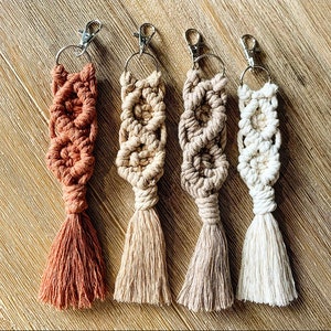 Macrame Boho Keyring/Keychain