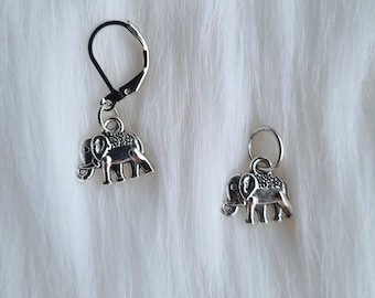 Elephant stitch markers | Progress keepers | Knitting accesories