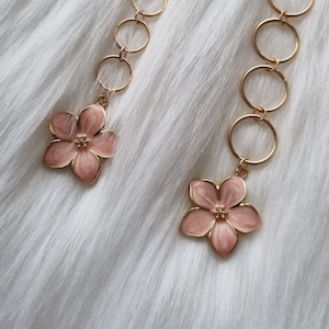 Knitting row counter flower big | Chain row counter | 4, 6, 8, 10, 12 rings | customizable