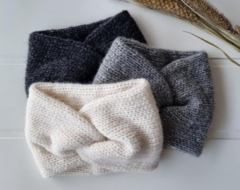 Knit Earwarmer | Twist Headband | Knit gift | Earwarmer | Knits for her | Knit Earwarmer