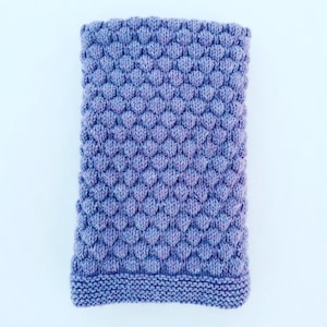 Bubble Baby Blanket|knit blanket pattern|beginner friendly pattern|baby blanket|quick knit|pdf download