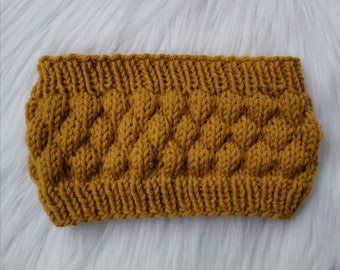 BUBBLE Headband - knit pattern|Headband pattern|Instant Download|Beginner friendly|Winter knit|Simple knitting pattern