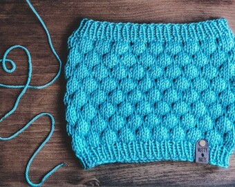 BUBBLE COWL - knit pattern|Cowl pattern|Instant Download|Beginner friendly|Winter knit|Simple knitting pattern