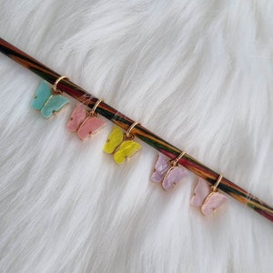 Butterfly stitch markers | Progress keepers | Knitting accesories